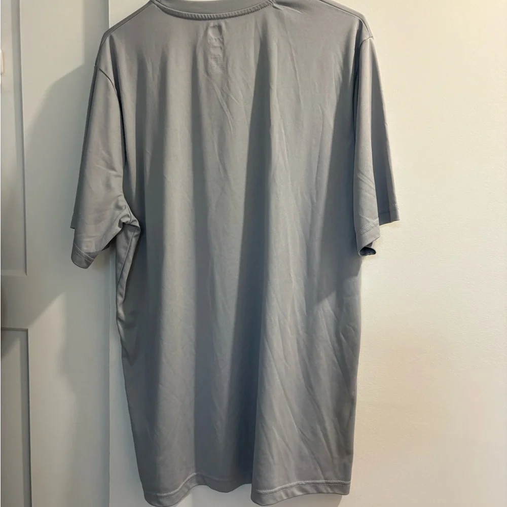 Men's Gray Performance Tee - Picture 3 of 3